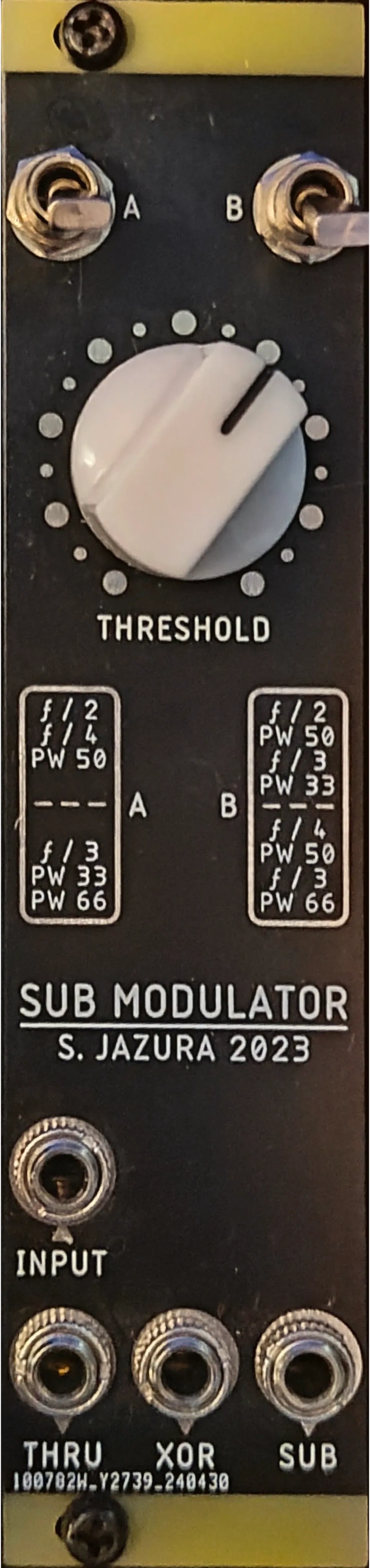 Panel image for Sub Modulator